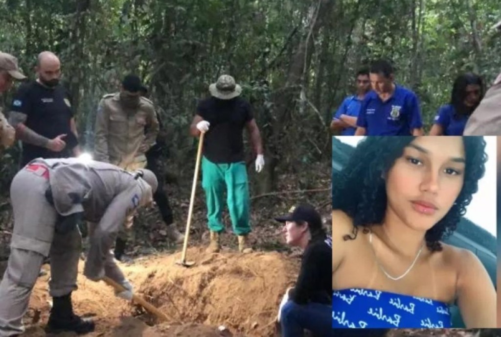 Lucas Corpo de Yasmin Estefânia de 15 anos é encontrado sem a cabeça