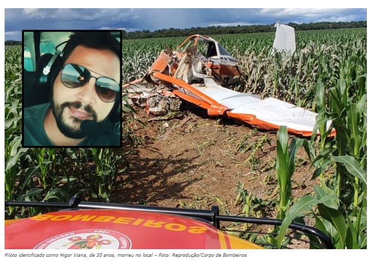 Lucas Piloto Que Morreu Em Queda De Avião Estava No 1° Dia De Trabalho Em Fazenda Jk O 0649