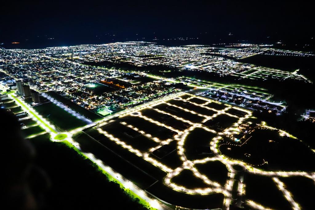 Sorriso, Nova Ubiratã, Itanhangá, e Lucas estão entre os 53 municípios que concluíram instalação da iluminação pública de LED