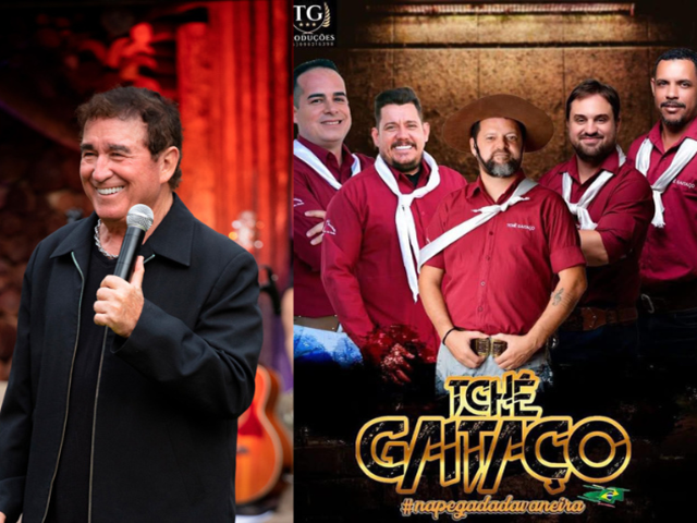 Sorriso: Show da Virada terá Amado Batista e Tchê Gaitaço