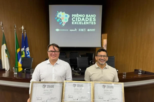 Sorriso conquista três prêmios no Band Cidades Excelentes 2025