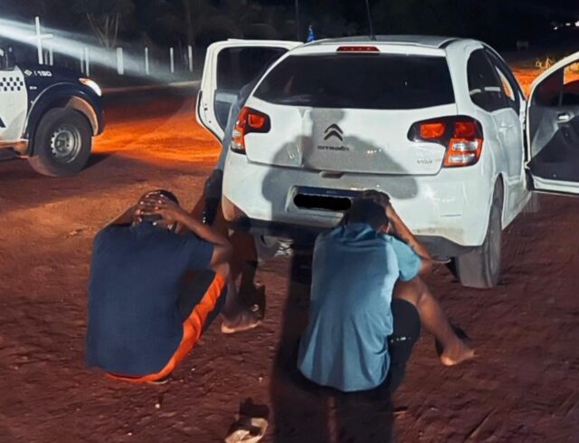 Sorriso: PM prende bandidos que furtavam módulos de caminhões na região