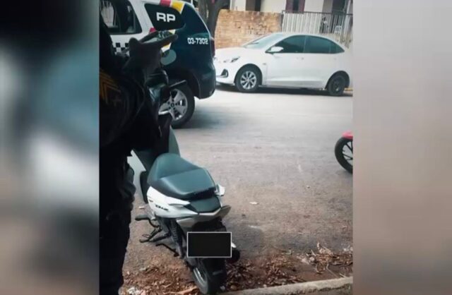 Sorriso: PM recupera moto de mulher que foi furtada pelo namorado quando ela estava dormindo