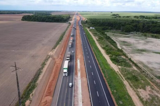 Sorriso: Trânsito será desviado para pista recém-construída na BR-163 a partir desta quarta-feira (29); veja trechos Sorriso: Trânsito será desviado para pista recém-construída na BR-163 a partir desta quarta-feira (29); veja trechos