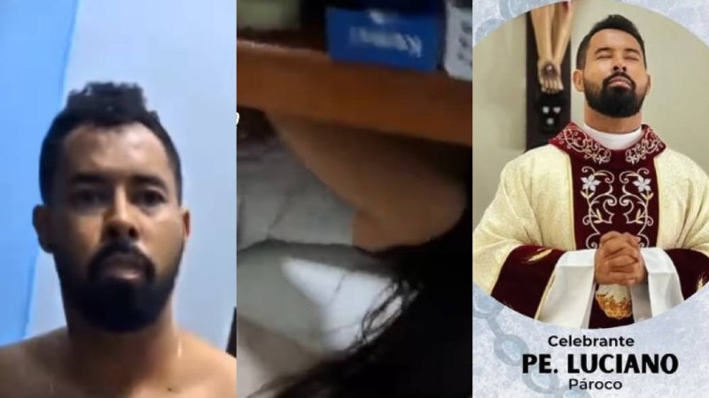 MT: Padre é flagrado com mulher noiva dentro de banheiro da casa paróquia