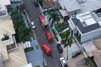 Sorriso: Bombeiros são acionados para incêndio em casa de condomínio de luxo