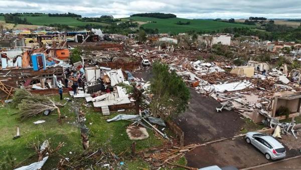 Sorriso: Câmara faz campanha de arrecadação de alimentos e roupas para as famílias vítimas do tornado de Rio Bonito do Iguaçu