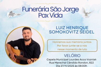 Sorriso: Morre Henrique Seidel; jovem que lutou pela vida e mobilizou a cidade