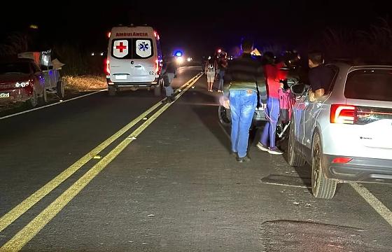 Morador de Sorriso se envolve em acidente onde motociclista, de 47 anos, morreu na MT-010; condutor disse que vítima atravessou pista
