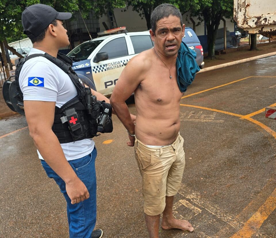 Boa Esperança do Norte: Homem é preso após tentar matar “amigo de cachaça” atropelado