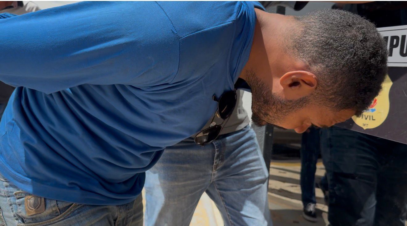 Sorriso: 200tão, que fugiu do Maranhão após estuprar a enteada, é preso pela Polícia Civil