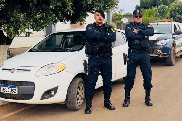 Nova Ubiratã: PM prende ladrão e recupera Pálio roubado no Centro