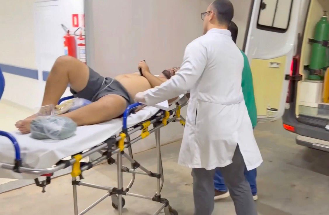 Sorriso: Homem é esfaqueado ao tentar evitar que suspeito agredisse a própria mãe; populares pegaram suspeito e deram uma “taca” nele