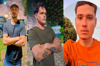 Foragidos por matarem Everton Gabriel, no Monte Líbano, em Sorriso, que foram presos pela PRF, no RJ, foram soltos após policiais civis não conseguirem checar mandados de prisão; eles quebraram celular na abordagem e ainda falaram que eram foragidos
