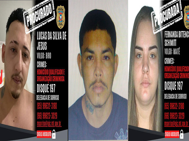 Sorriso: PC procura foragidos pelo homicídio de Euler