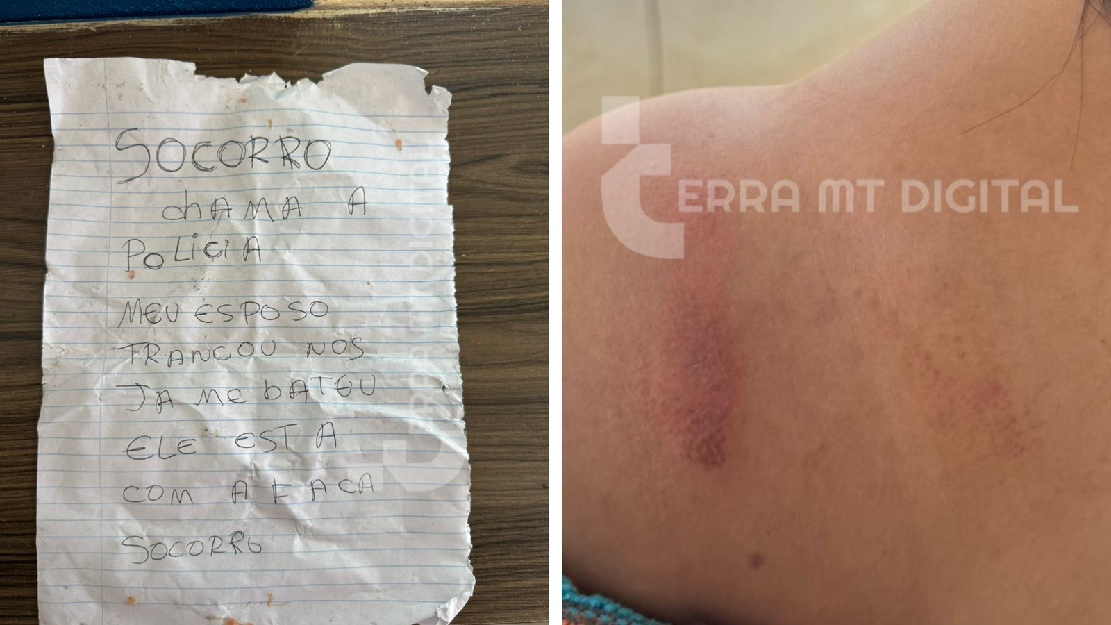 Lucas: Mulher e crianças são resgatadas pela PM de cárcere privado após bilhete jogado pela janela