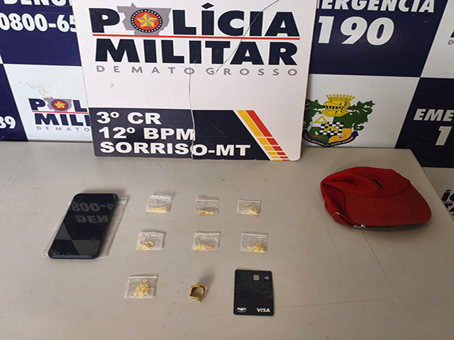 Sorriso: PM apreende menor que pegou droga de “JL” para revender