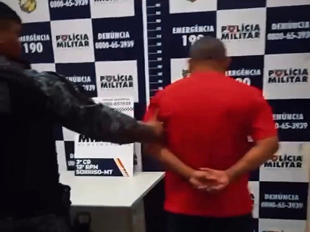 Sorriso: Foragido com passagens por ameaça e embriaguez ao volante é preso pela Força Tática