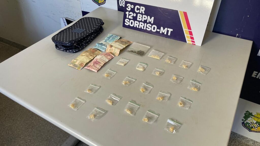 Sorriso: PM apreende menor por tráfico de drogas e ele confessa homicídio em 2024