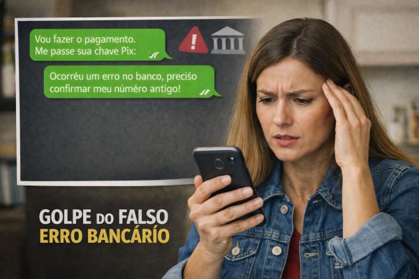Sorriso: Mulher denuncia golpe do falso cliente após pedido de número antigo e suposto erro no banco