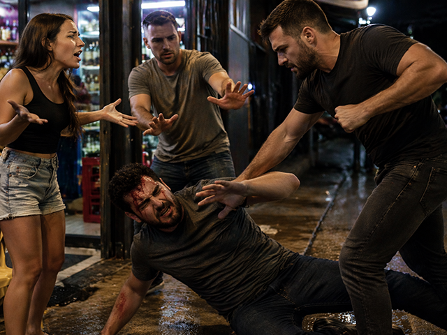 Sorriso: Homem se mete em briga de marido e mulher, é espancado e mulher ainda diz que marido não tentou agredi-la