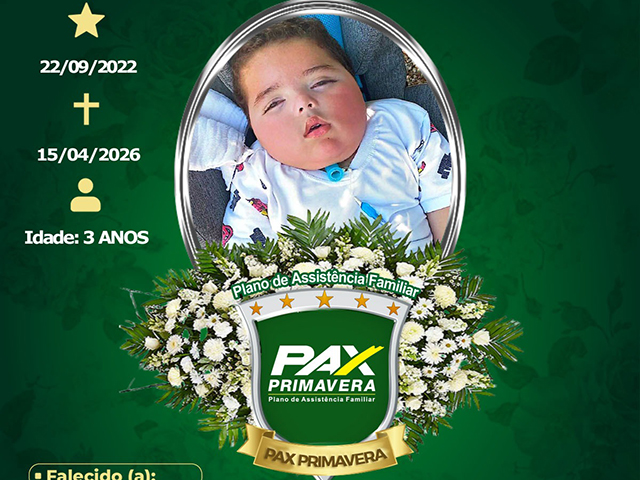 Sorriso: Morre criança, de 3 anos, que foi reanimada por 35 minutos, pelo SAMU, após parada cardíaca