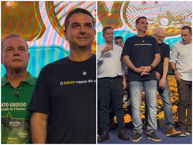 Sinop: Flávio descarta Pivetta e oficializa Fagundes para governo; Pivetta foi ignorado por Flávio no palco da Norte Show