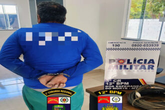 Boa Esperança do Norte: Foragido é preso após furtar extensão de casa na madrugada