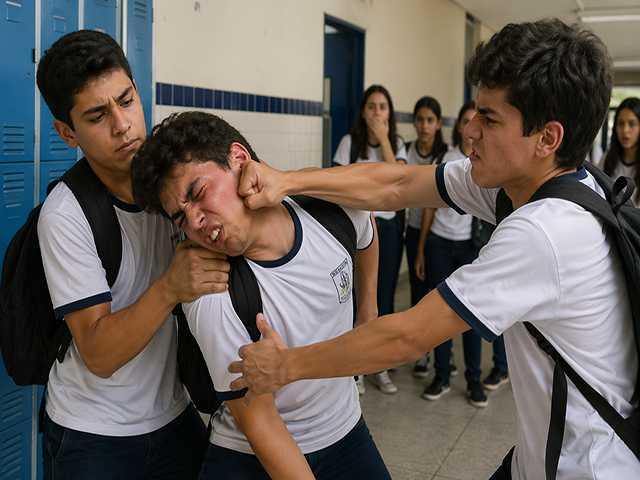 Boa Esperança do Norte: Aluno é agredido por colegas dentro da escola; “um segurou e outro bateu”