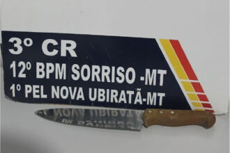 Nova Ubiratã: Preso, que fugiu da PM, foi preso por ameaçar homem com faca