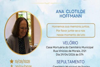 Sorriso: Morre “Dona Ana” conhecida por levar acolhimento e mensagem de fé, em especial aos doentes