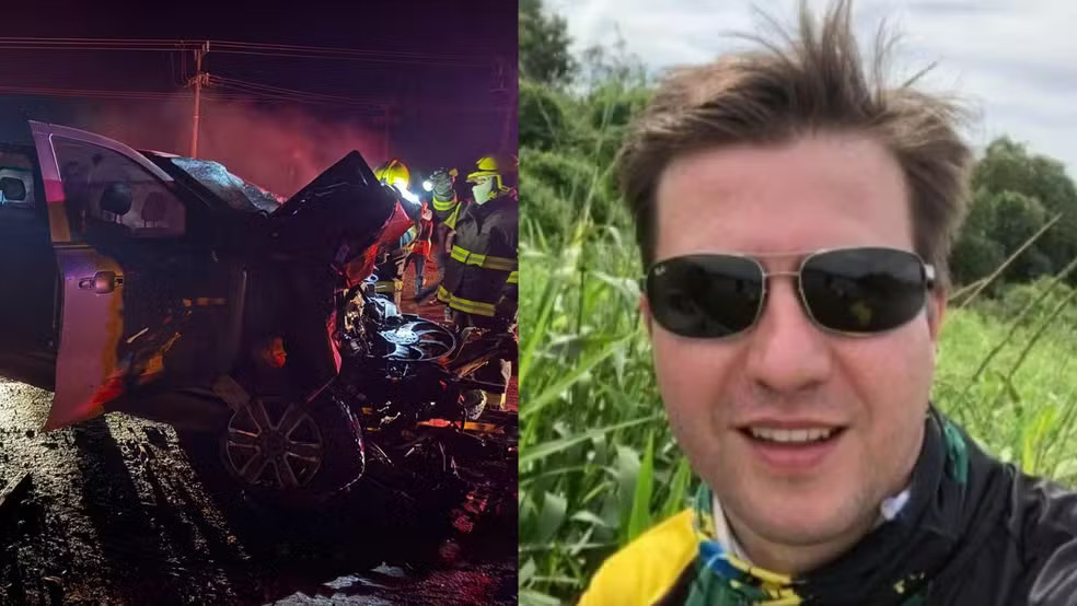 MT: Agrônomo morre em batida entre caminhonete e carreta na BR-364