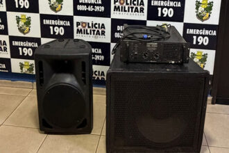 Sorriso: Mulher é presa por perturbação do sossego e tem som apreendido no Rota do Sol