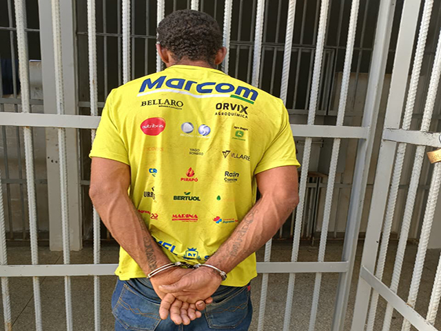 Sorriso: PM prende ladrão com mandado de prisão em aberto do Paraná