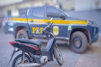 Sorriso: PRF recupera motocicleta furtada e prende condutor por receptação na BR‑163