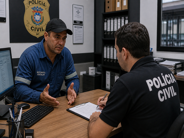Sorriso: Aluno espalha que motorista de escolar teria assediado outro aluno durante encontro da igreja