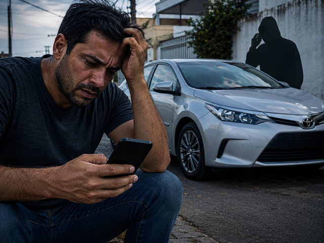 Sorriso: Homem perde R$ 5 mil após golpista se passar pelo irmão durante compra de Corolla